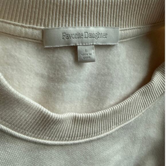 FAVORITE DAUGHTER HEART LOGO SWEATSHIRT Size Small - Picture 5 of 5